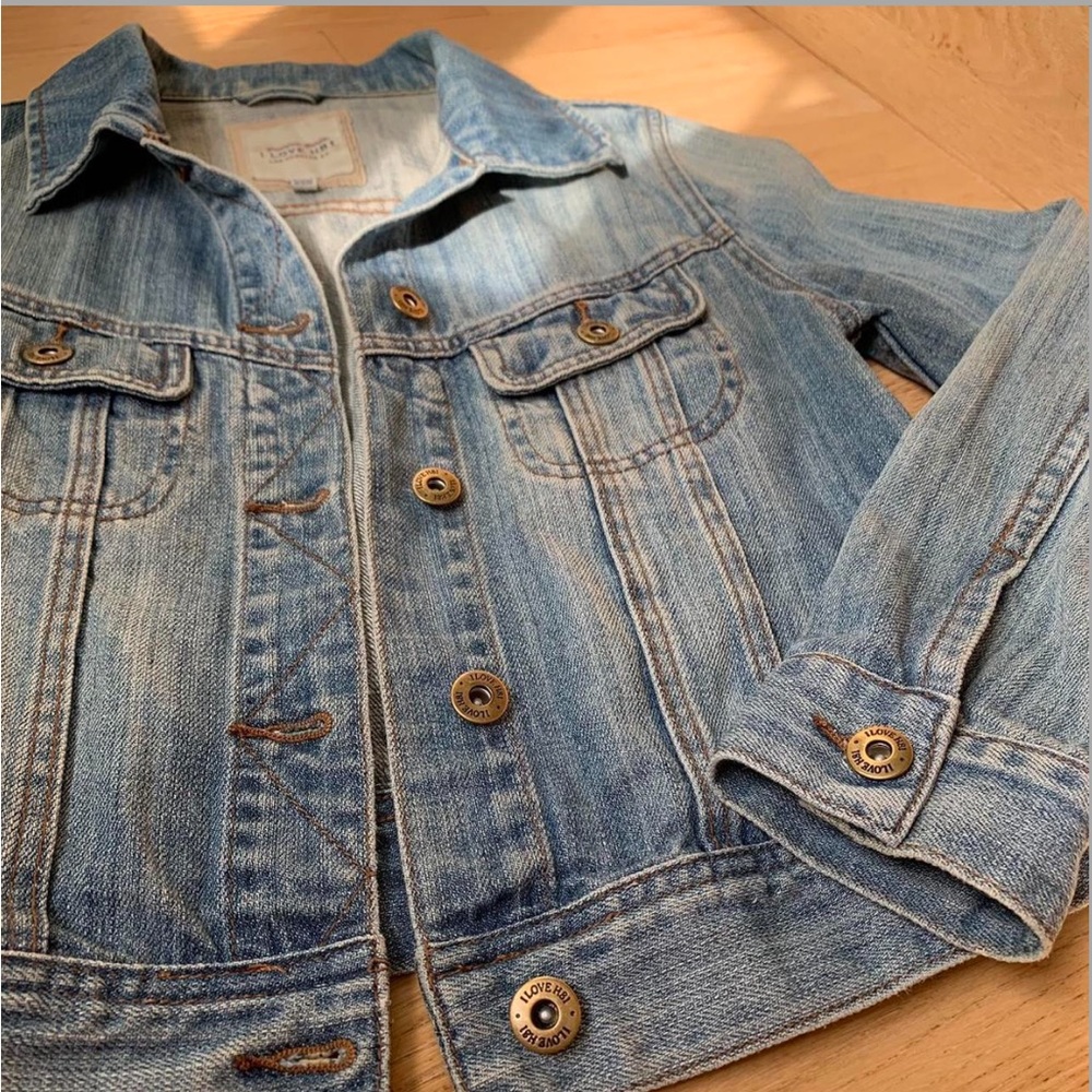 Y2k Jean Jacket - Picture 3 of 8